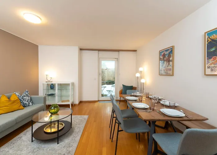 Cozy Duplex Garden & Family Comfort St Moritz